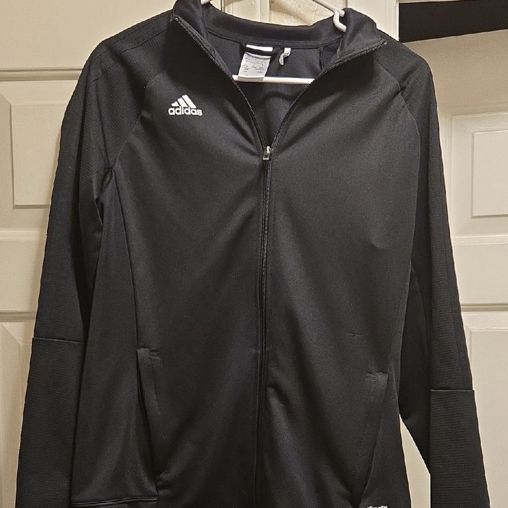 Adidas Black Full-Zip Track Jacket